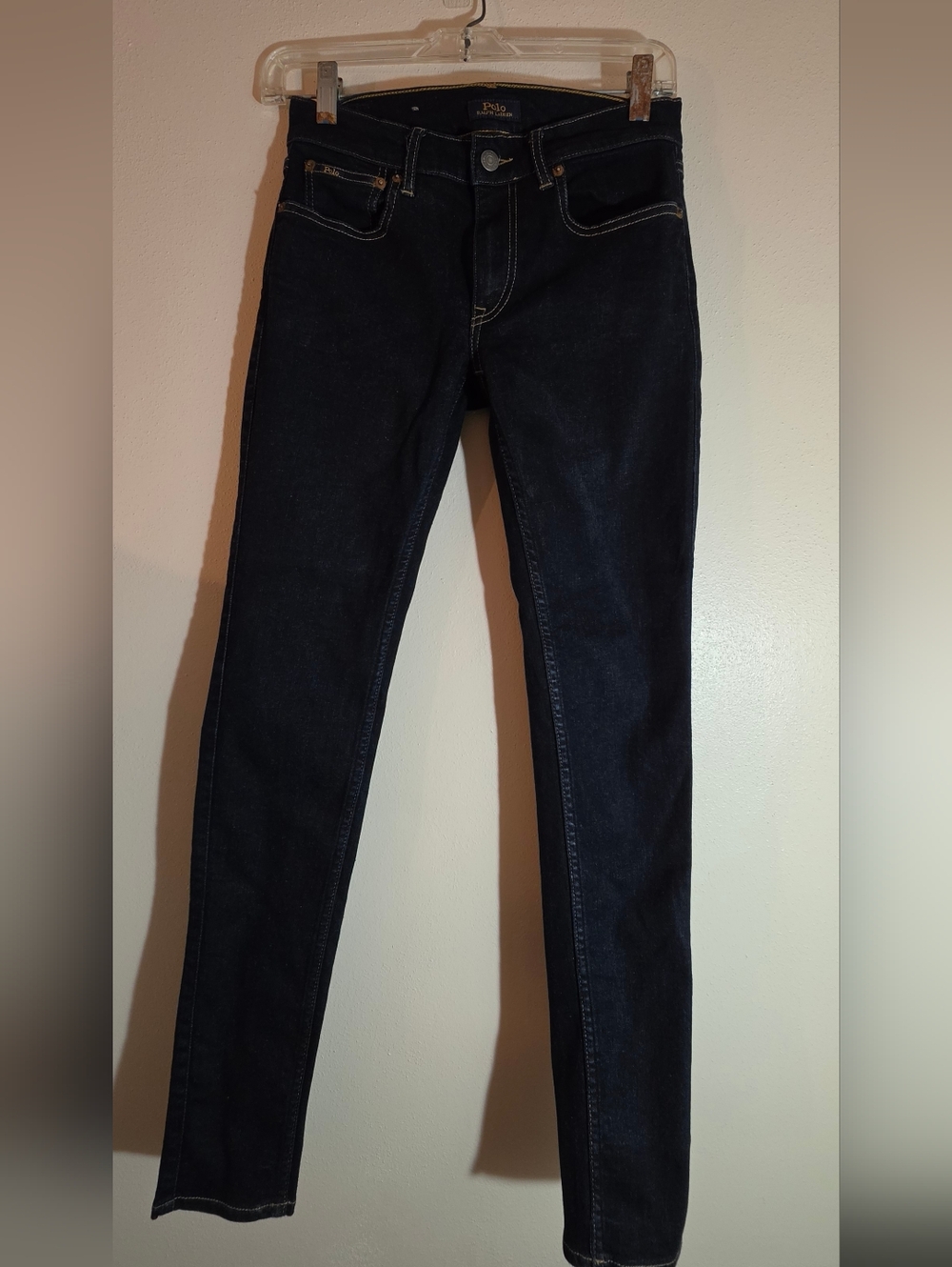 Ralph Lauren Dark Indigo Jeans with Contrast Stitching